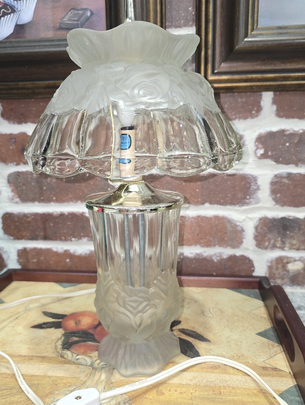Boudoir/Fairy Electrical Lamp Vintage